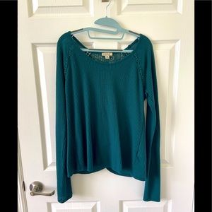 Emerald Knit Lucky Brand Top